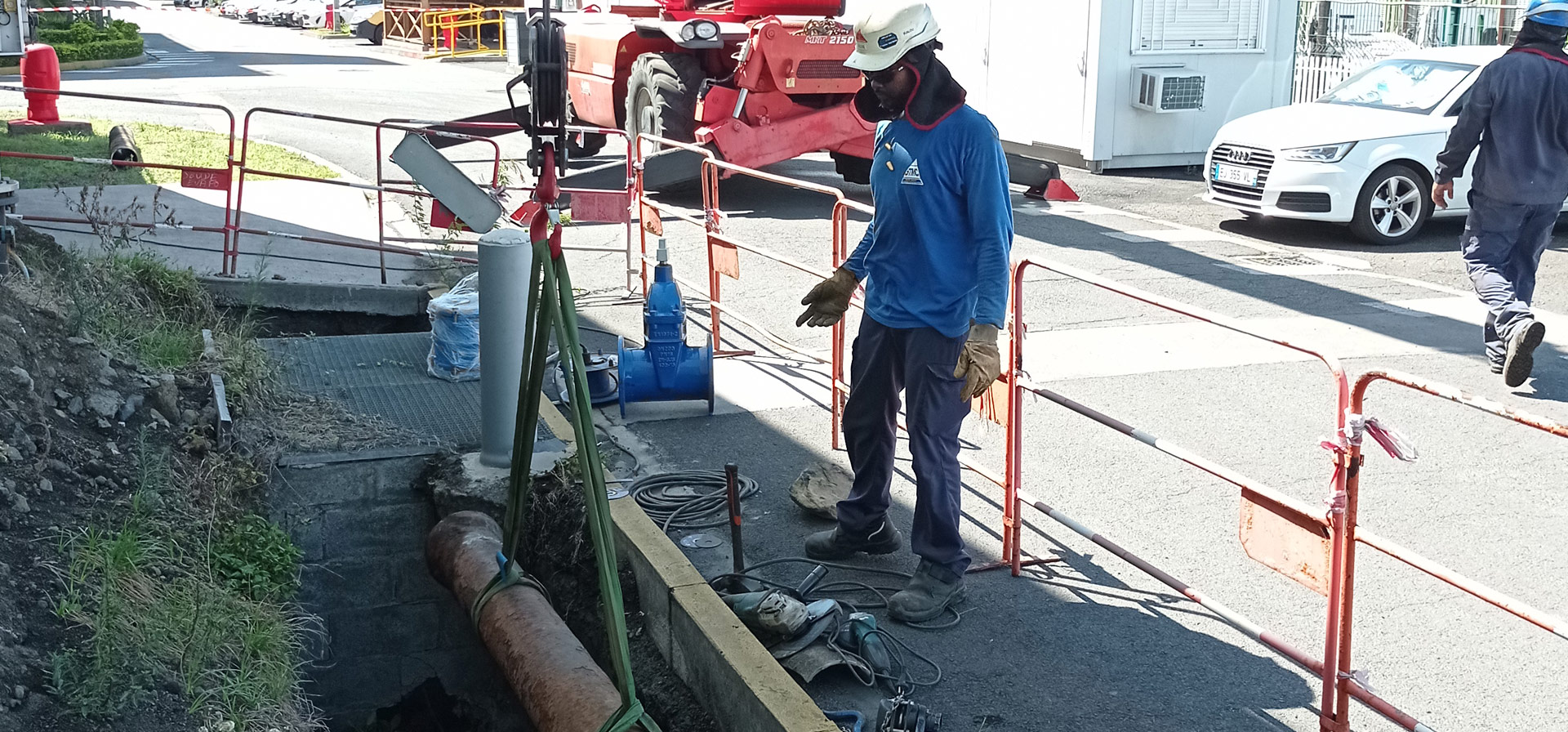 STMC ile réunion tuyauterie